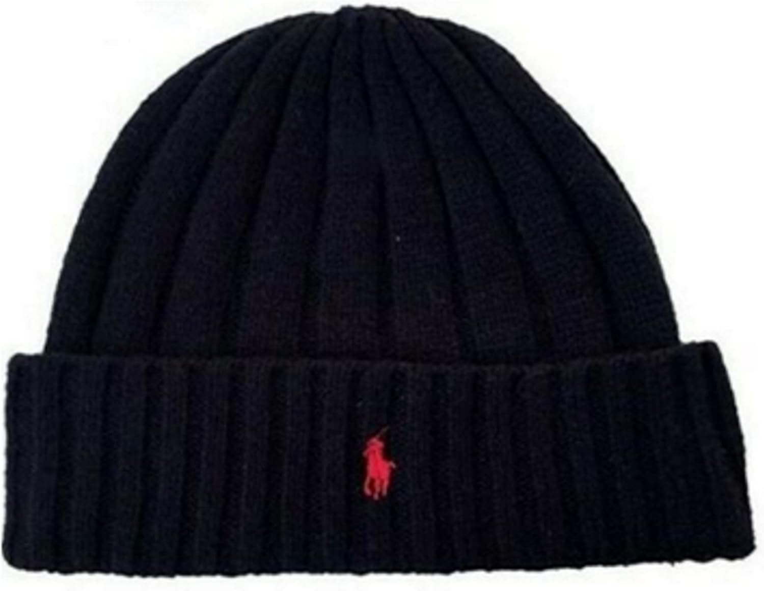 Polo Ralph Lauren Unisex Lambswool Skullie Cap Dark Blue Beanie Hat Wool/Nylon OS at  Men’s Clothing store