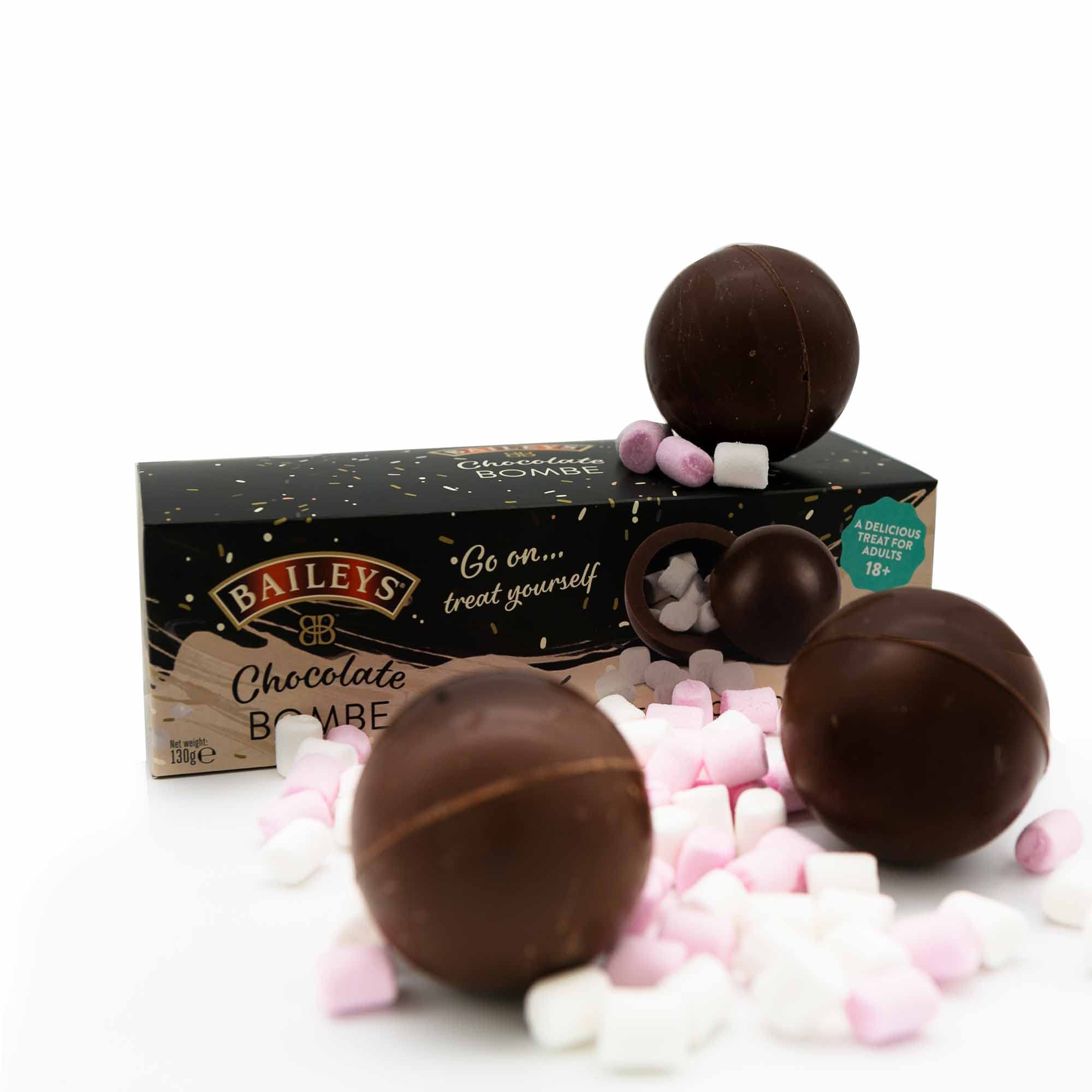 Buy Baileys Hot Chocolate bomb, baileys flavoured hot chocolate gift set for adults, men, women
