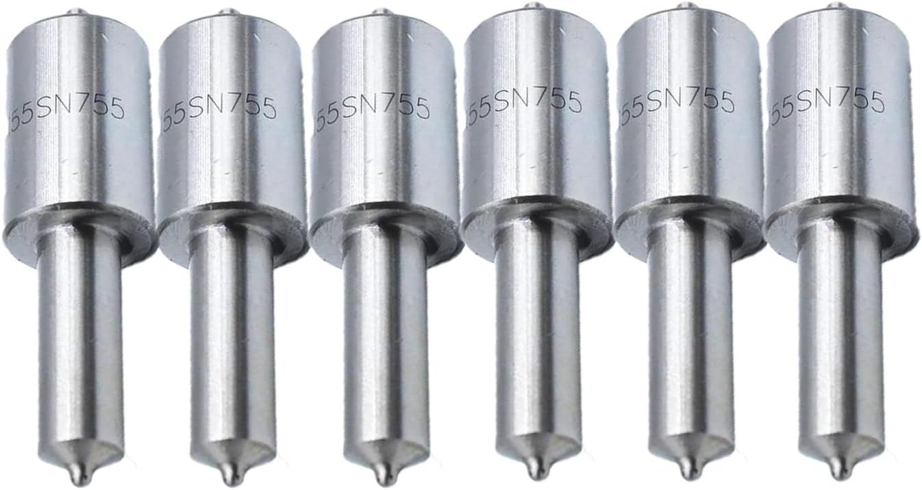 Fuel Injection Nozzle Injector Tips 105015-7550 DLLA155SN755 Fits for Mitsubishi Fuso 6D14 6D14T 6D140A Engine 6Pcs/Set