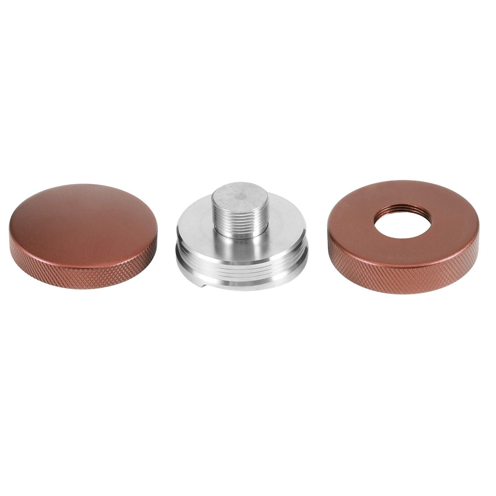 Distributeur à Café 58mm Acier Inox Et Bois - Réglable 4-13mm Pour Expresso