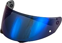 Vista 11 de The Helmet Shop HJ-33 Visor transparente claro para casco de motocicleta compatible con HJC i90, i91 y cascos modulares Harley – Protector