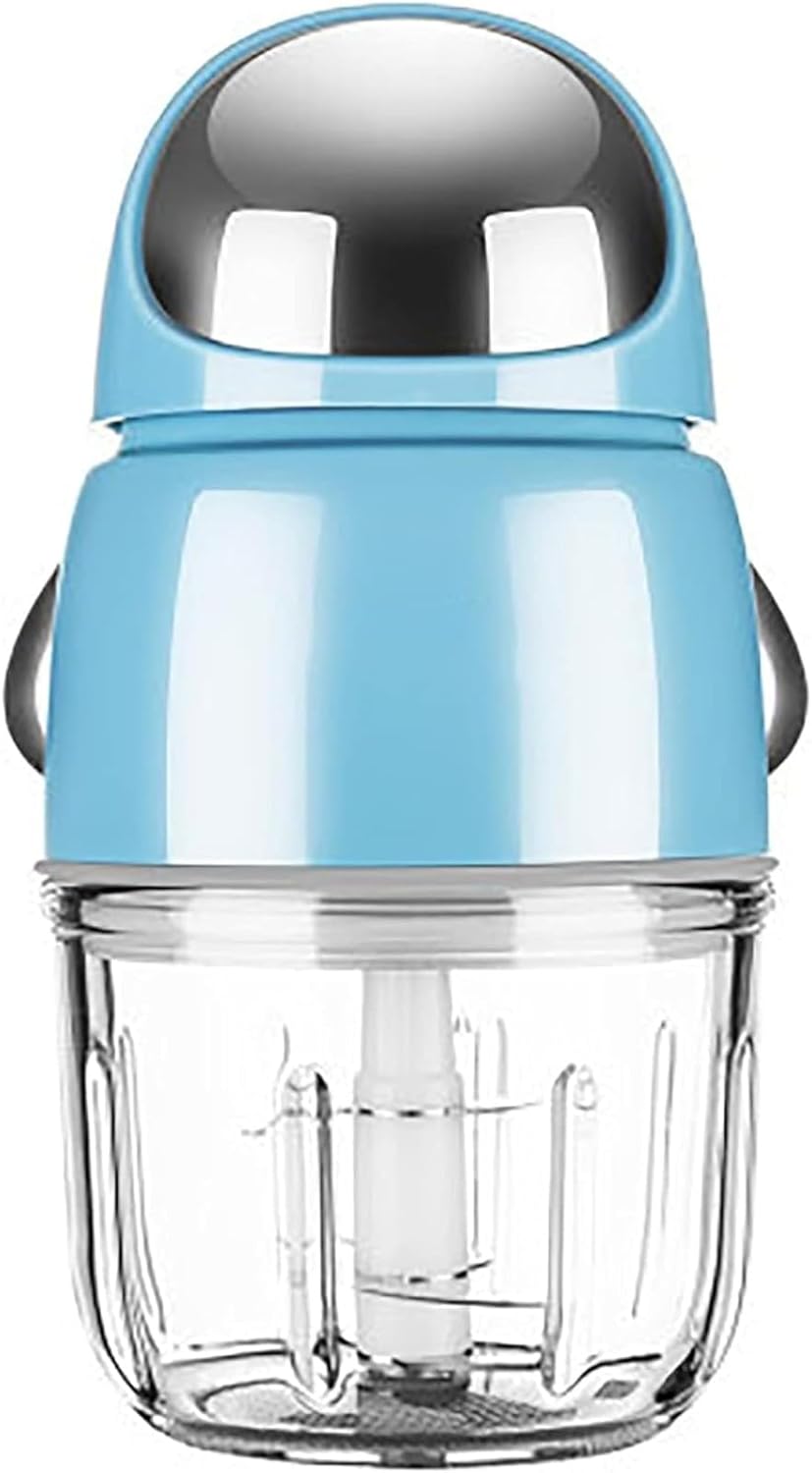 Diggly 離乳食補助機 赤ちゃん補完食品の赤ちゃん補完的な食品キットのクッカー泥機のフルセット (ライトブルー)