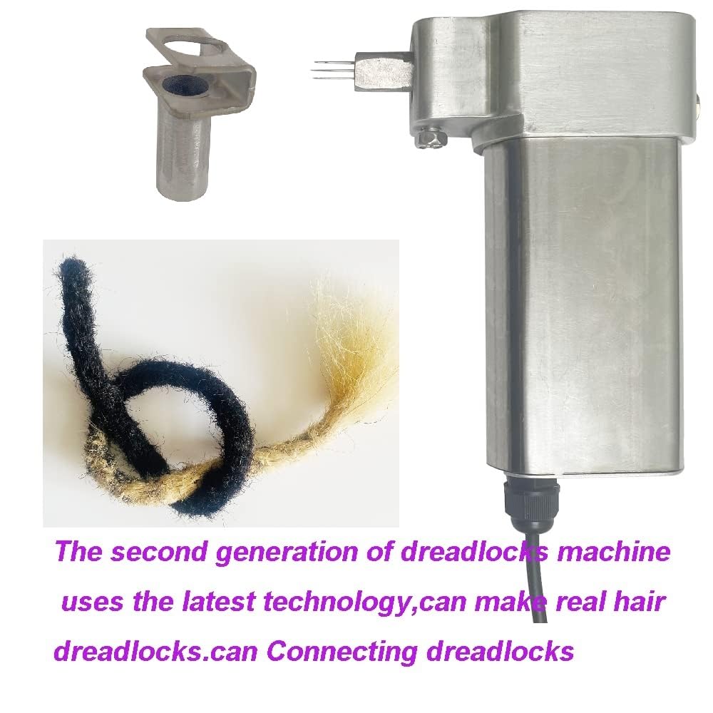 Dreadlocks Machine Portable Electric Dreadlocks Maker for Human Hair Loc,The Dreadlocks Machine Make and Connect dreadlocks