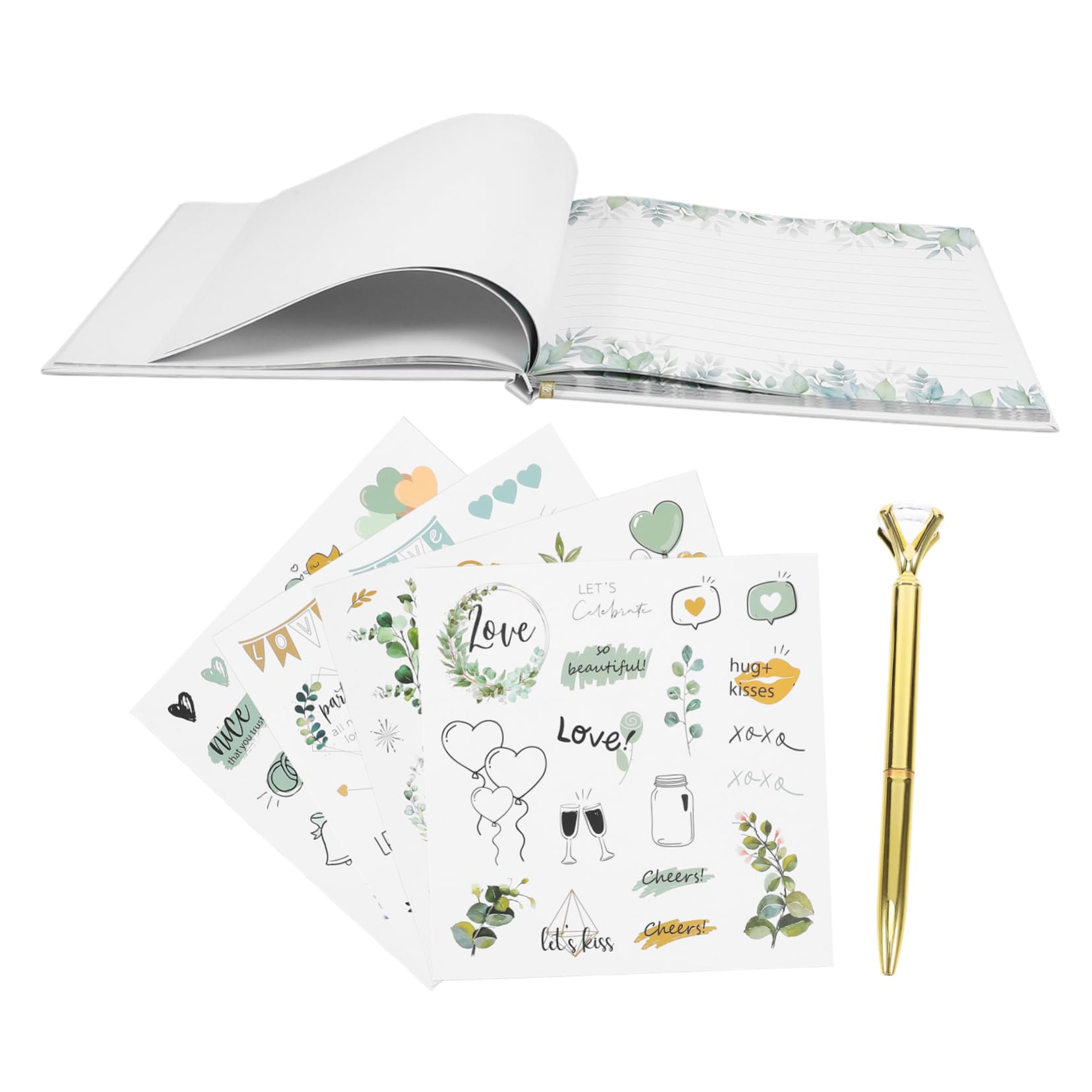 Libro Dei Ospiti Matrimonio Album Ritaglio Libro Delle Firme Per Ricevimenti Elegante Dei Ospiti Per Fidanzamenti e Matrimoni
