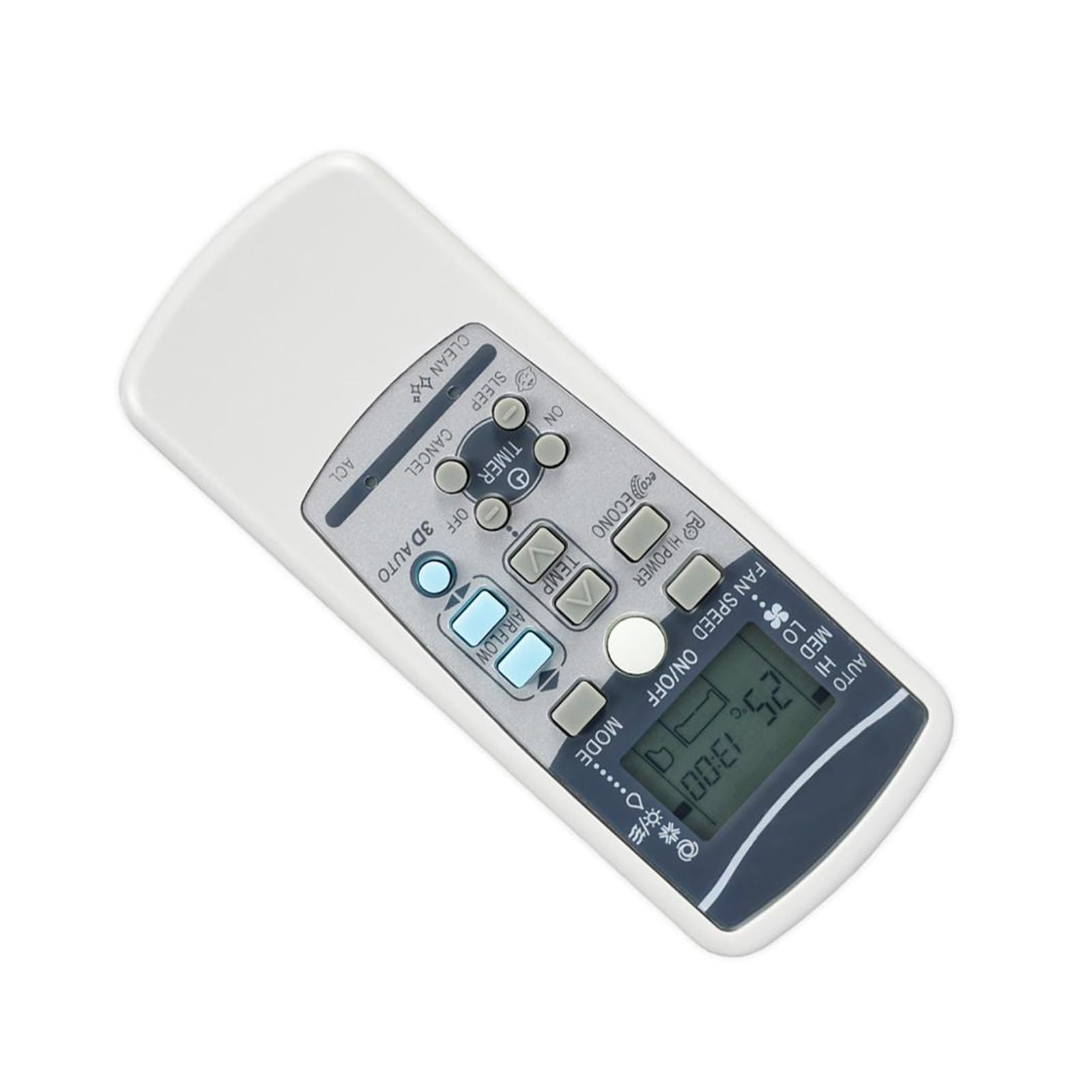 Telecomando Universale Per Condizionatore Mitsubishi – Sostituisce RKX502A001S, RYD502A017, SRKQI25H