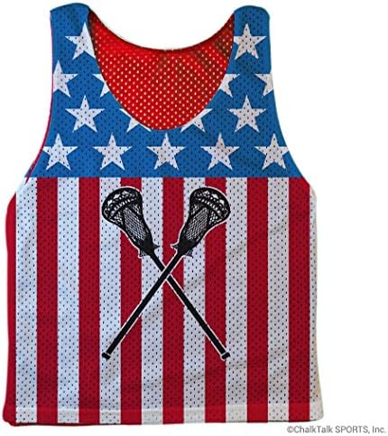 ChalkTalkSPORTS USA Lax Guys Lacrosse Pinnie | Lax Pinnies Multiple Sizes