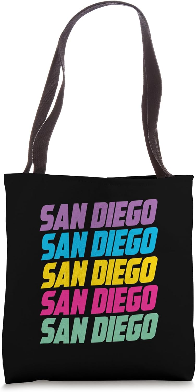 San Diego Tote Bag Clothing, Shoes & Jewelry