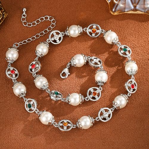 GZQ Choker Necklaces for Women Charm Necklace Wedding Bridesmaid Party Jewelry Gifts (N3-7) - image 4