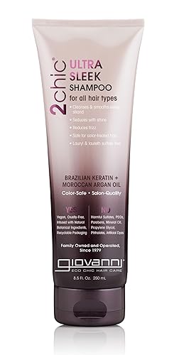 Productos Giovanni., Champú - 1 paquete, Ultra elegante (queratina brasileña + aceite marroquí) disponible en Yaxa Colombia