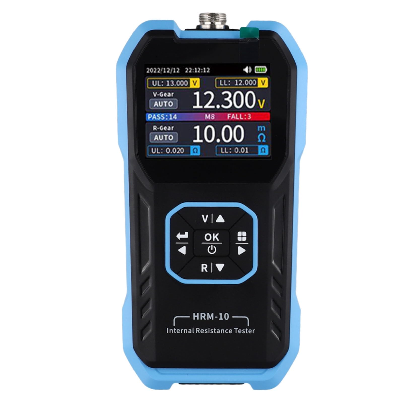 Misuratore di resistenza interno digitale per batterie al litio e LiFePO4 | Questo misuratore consente di identificare e ordinare rapidamente in base alla tensione e alla resistenza interna.