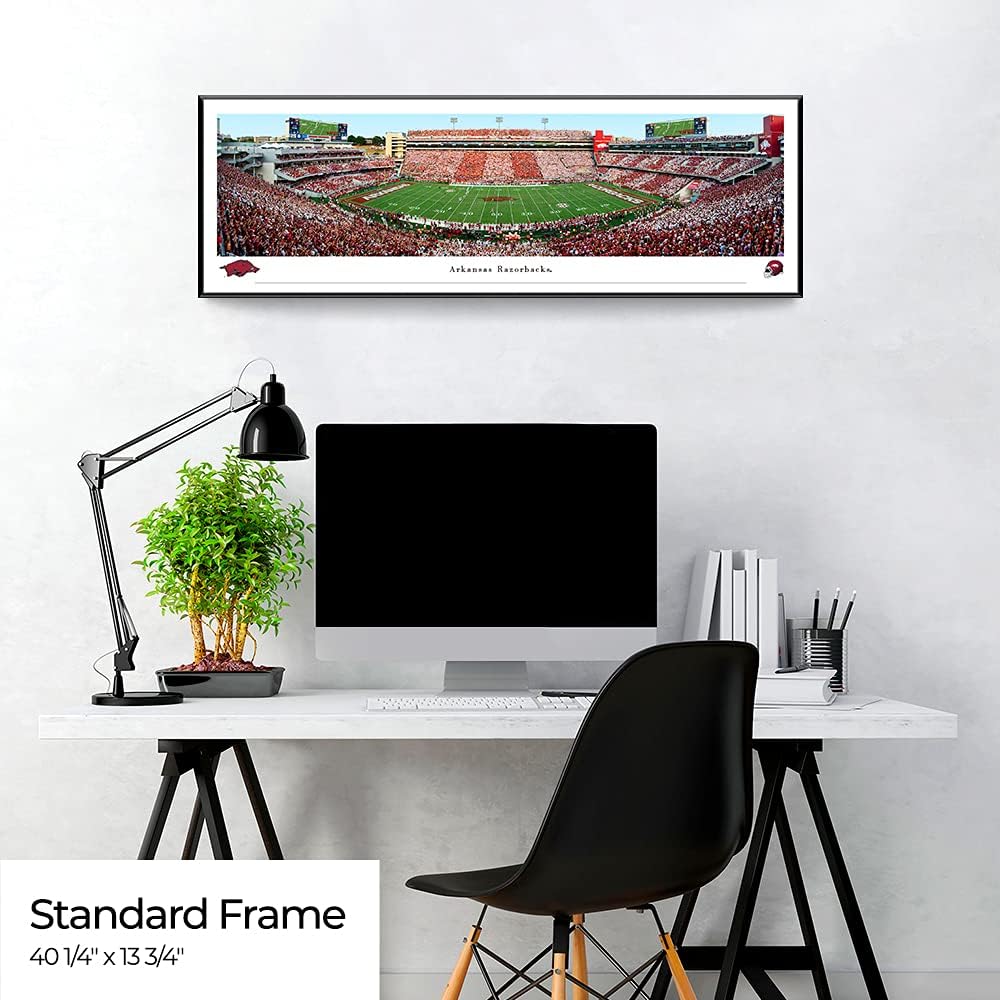 Arkansas Razorbacks Football - Panoramic Posters and Framed Pictures by Blakeway Panoramas
