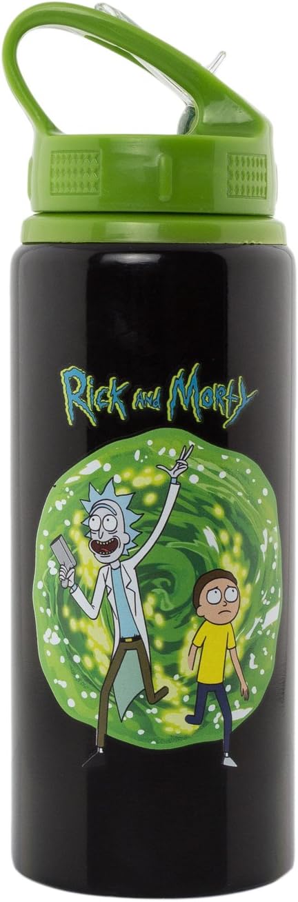 GB Eye Rick And Morty Portal Baumwoll-Tragetasche – Offizielles Lizenzprodukt, 142 Ml, Nachhaltig Produziert