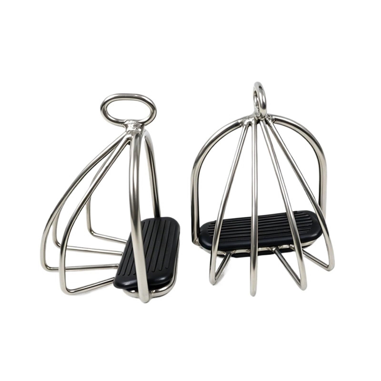 Par De Estribos Malla Seguridad Acero Inoxidable Para Caballo | Fundas for estribos, material ecuestre anticaída, accesorios de acero inoxidable, estribos, estribos protectores