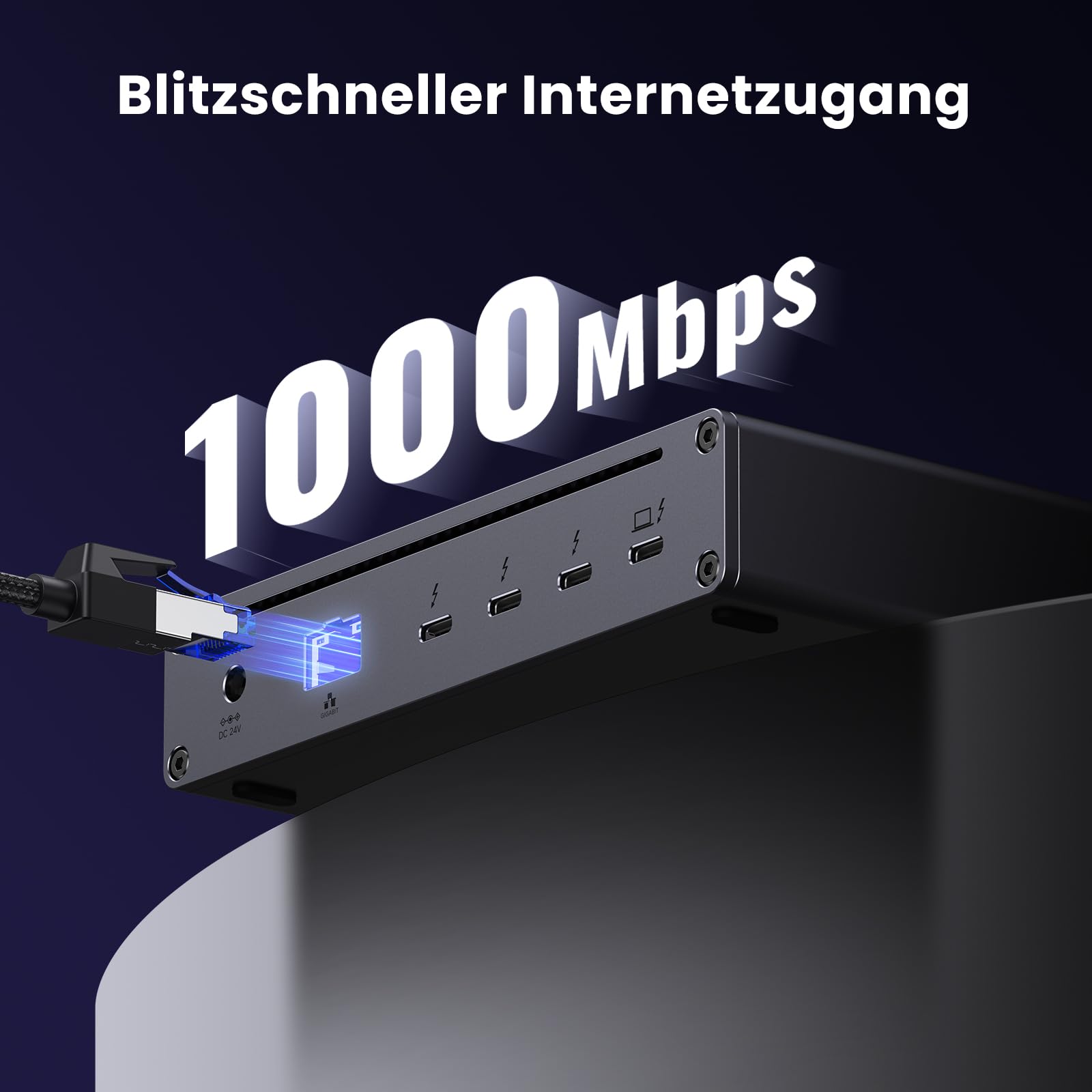 UGREEN Revodok Max 208 Thunderbolt 4 Dock 40Gbps Docking Station 3*Thunderbolt 4 (Dual 4K@60Hz, Single 8K Display), 85W Aufladen für Laptop, Gigabit Ethernet, kompatibel mit M4 Pro Mac mini