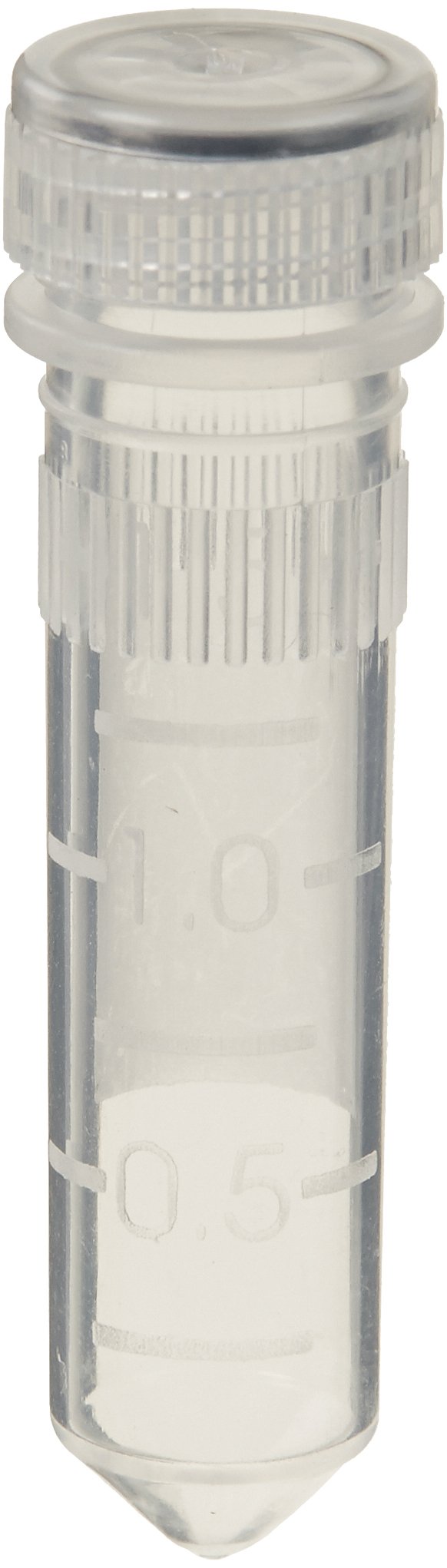Benchmark ScientificBeadBug D1031-T21 Non-Skirted Empty Microtubes With Caps and Sealing Ring, 2ml Capacity (Pack of 50)