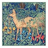 Orenco Originals Forest Deer by William Morris Counted Cross Stitch Pattern