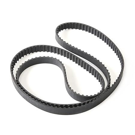 Fielect 1Pcs 400XL Timing Belt Cogged Toothed Timing Belt Black Rubber 1016mm Length 10mm Width 200 Teeth 5.08mm Pitch