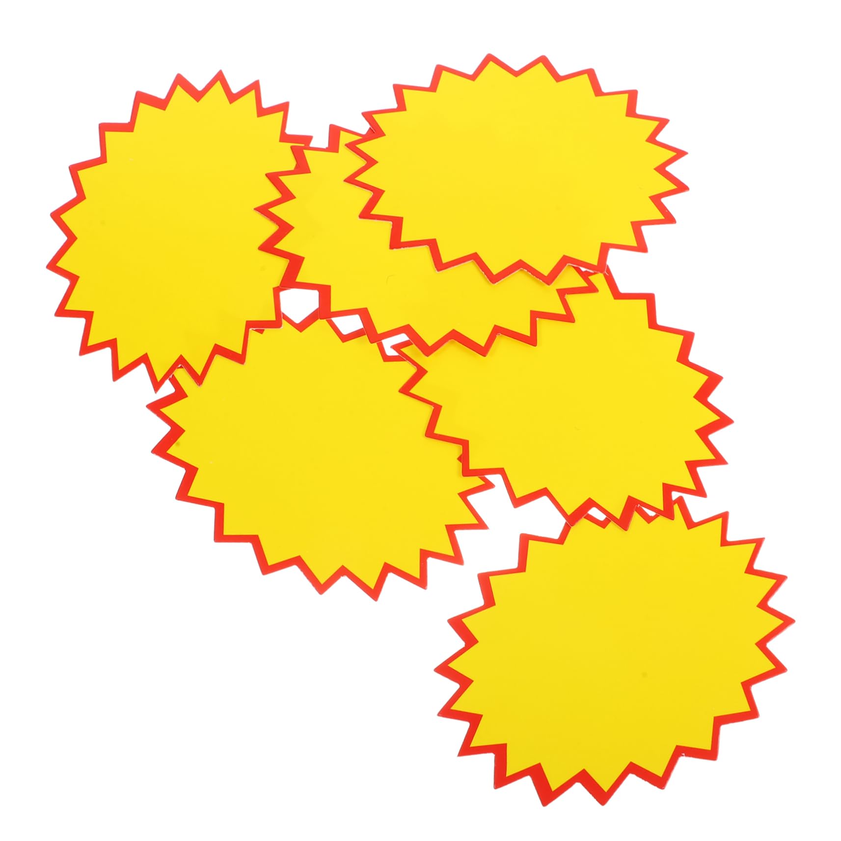 200pcs Price Tag Explosion Stickers for Retail Stores Advertising Paper Tags Easy to Clip for Supermarkets and Pricing Displays