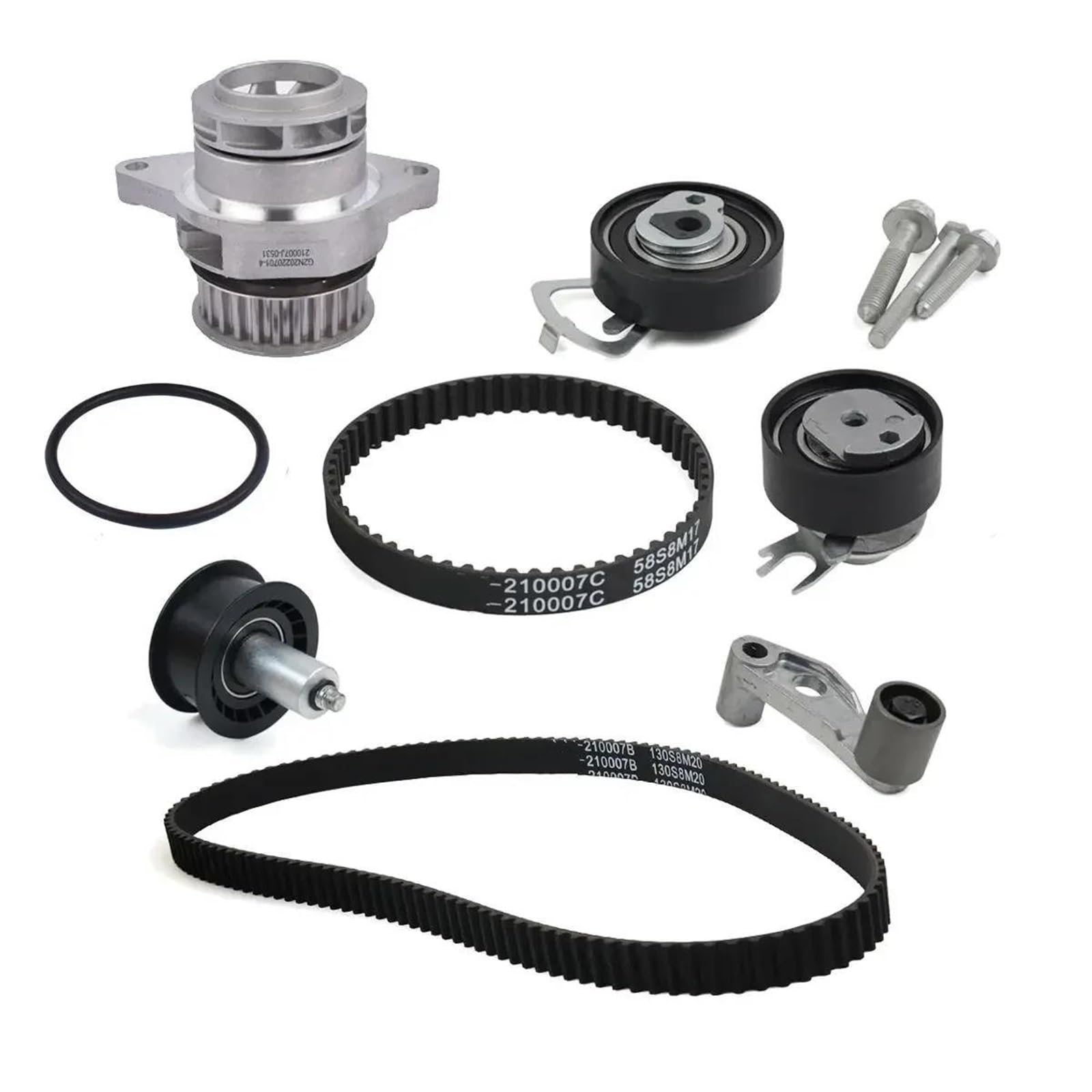 Kit De Bomba De Agua Con Correa De Distribución Para Seat Para León Para Toledo 1.6 16V 77 KW 105 CV ATN AUS AZD BCB Tapón