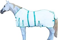 Vista 9 de 60" Caballo Malla Ligero Verano FlySheet Spring Airflow Blanco 73408B