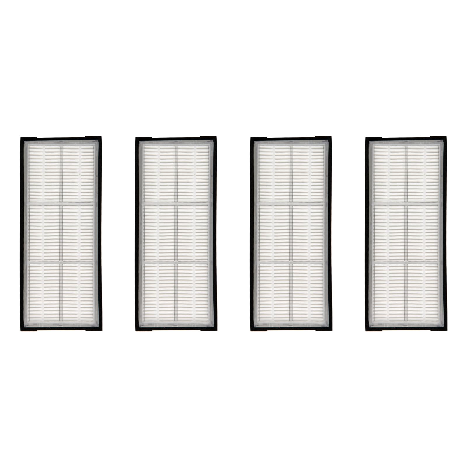 (4 Pieces) HEPA Filters Replacement for Roborock S7 S7+ S7 MaxV S7 MaxV Plus S7 MaxV Ultra S8 Pro Ultra S8 S8+, Vacuum Cleaners Parts, 4 Filters