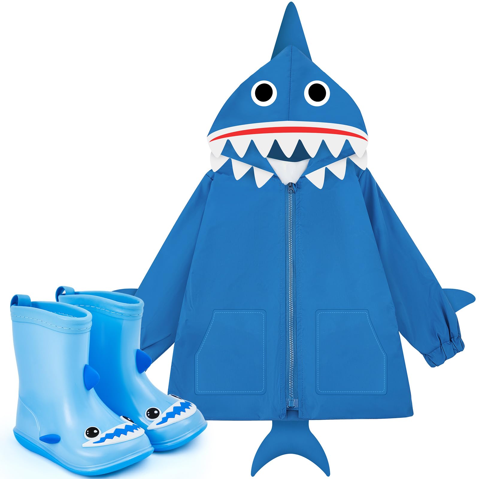 Twistover Toddler Raincoat and Boots Set