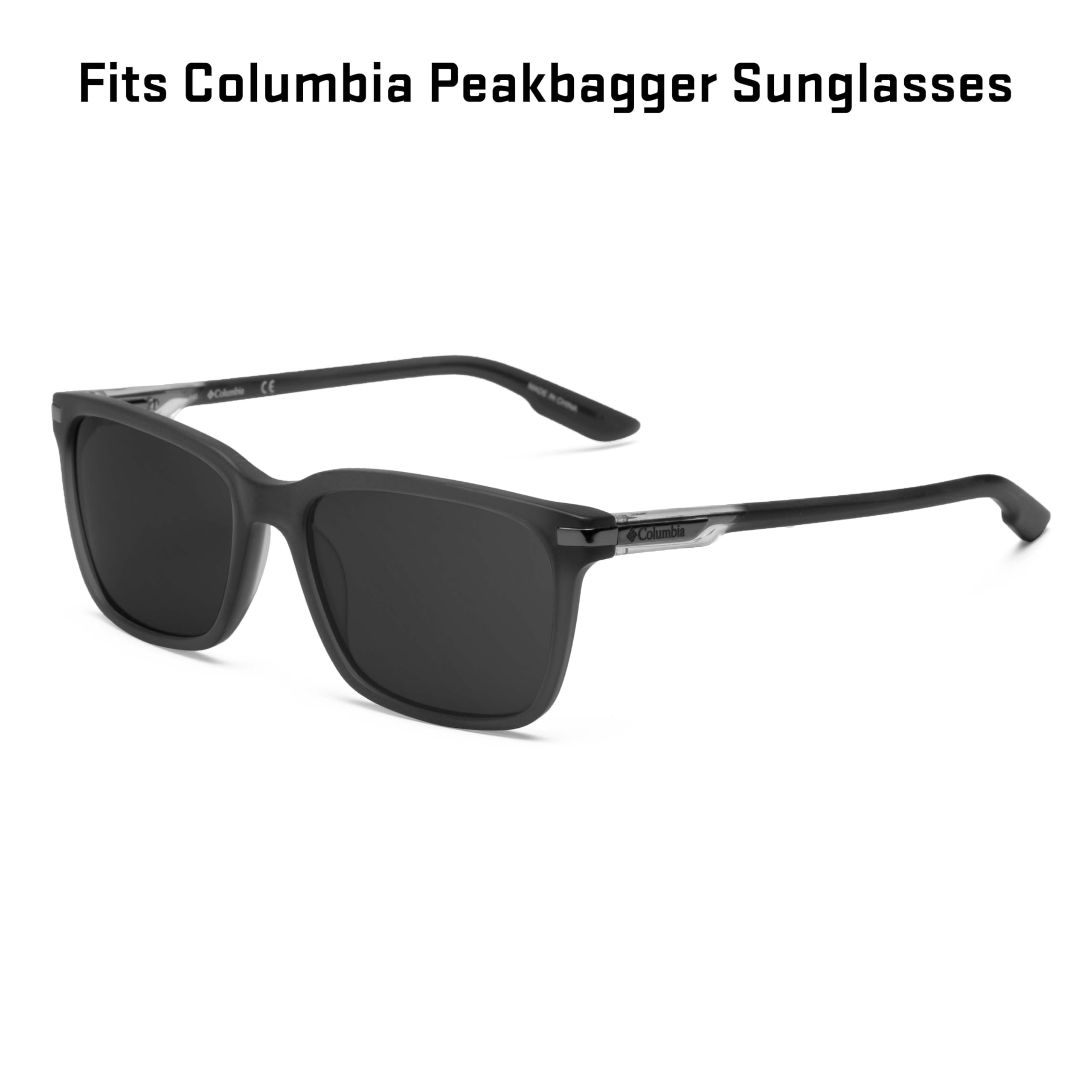 Revant Lentes de reemplazo compatibles con Columbia Peakbagger | Polarizado disponible, 100 % protección UV, Resistente a impactos y arañazos, Ajuste preciso, Corrección óptica