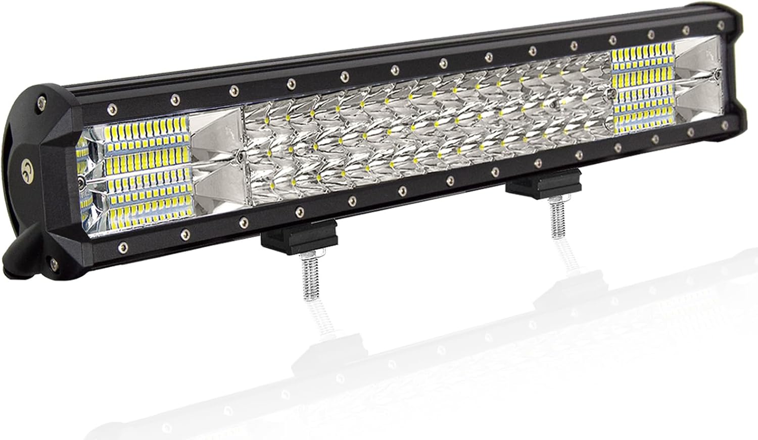 Kit Luci LED Per Auto E Fuoristrada - Barra 81cm 405W + Fari 72W, 12V/24V, Impermeabile IP67 - Foto 4