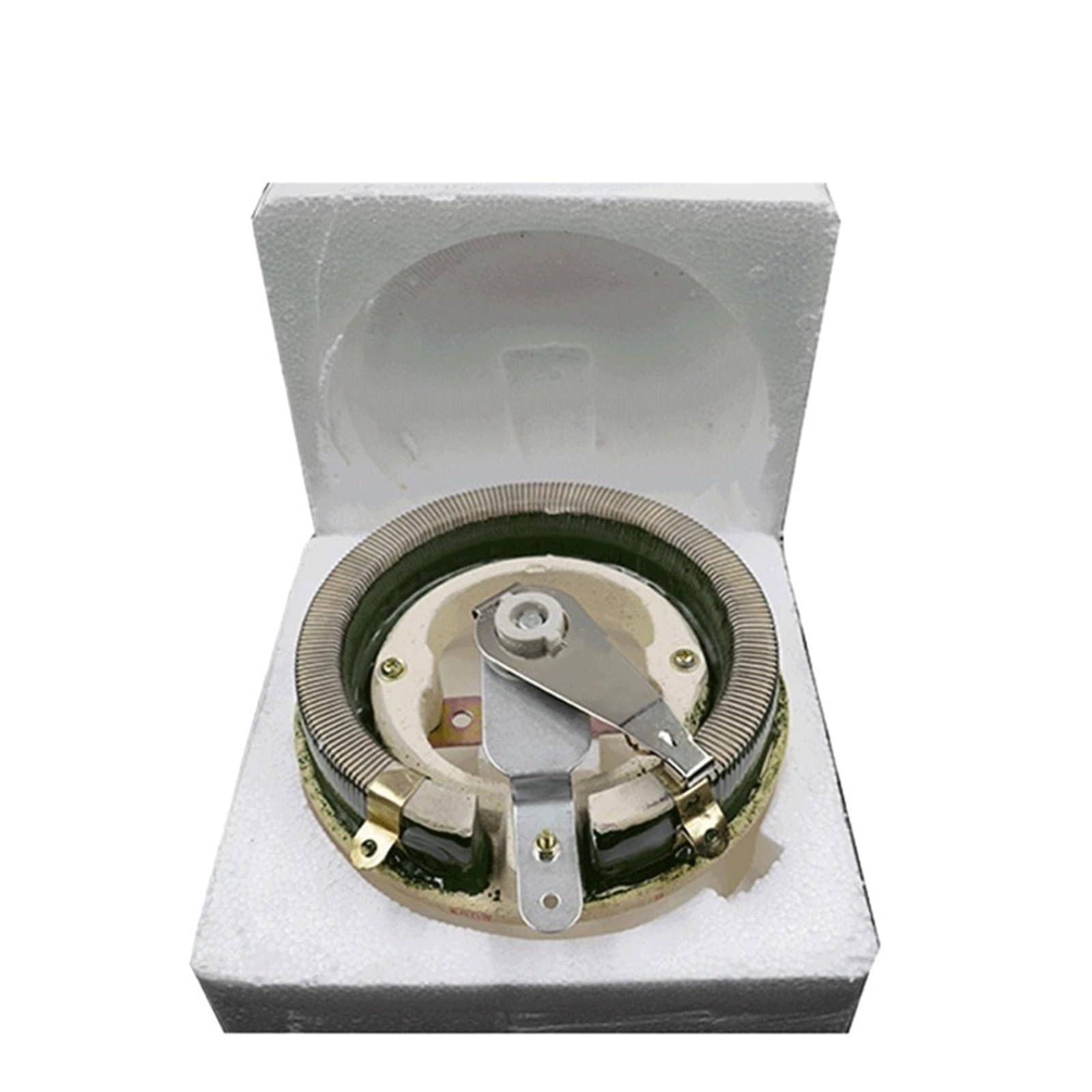 Résistance réglable en Forme de Disque BC1 300W, rhéostat Haute Puissance, résistance enroulée à Fil Variable rotative, rhéostat Coulissant(Max R-10 ohm)