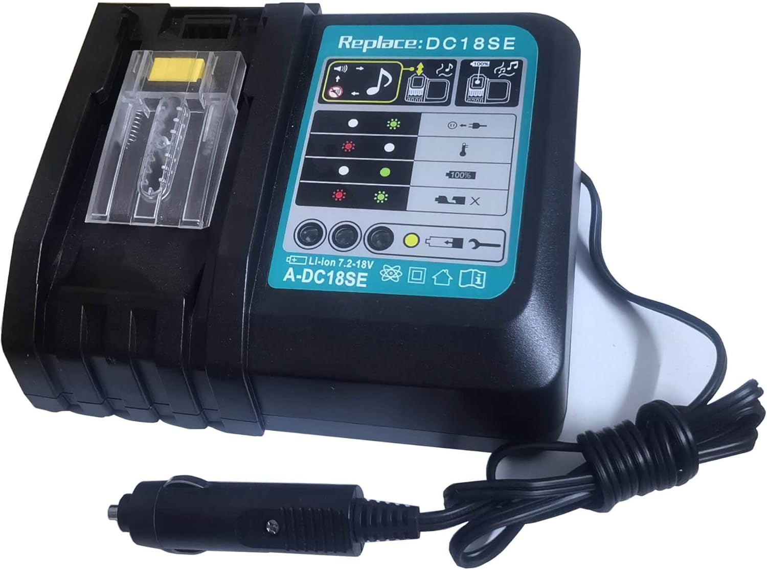 EAGLEWING DC18SE 14.4V-18V Li-ion Nickel Metal Hydride Optimum Automotive Charger, Blue