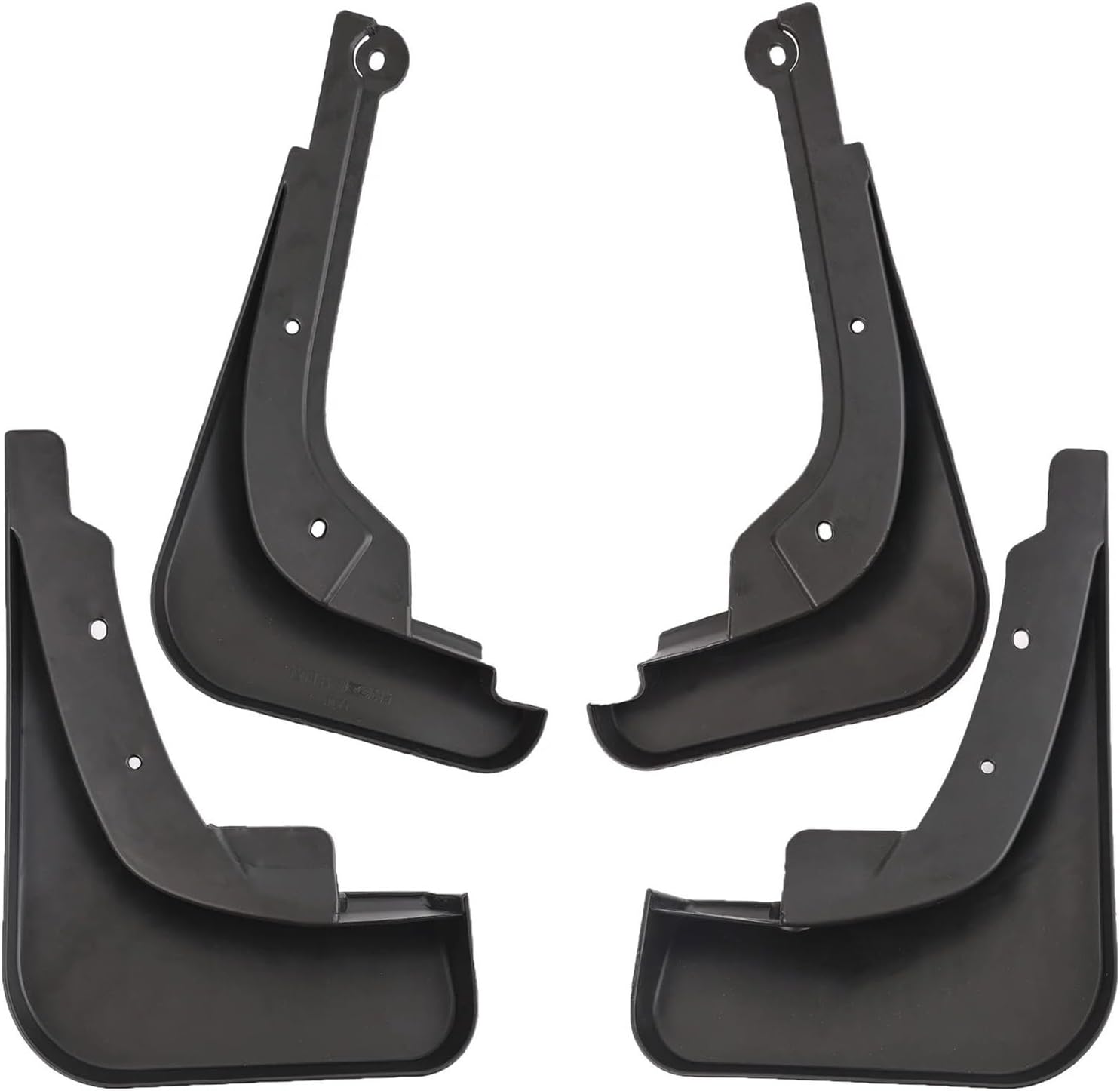 4X Compatible with MG HS PHEV Plug-in EHS 2018-2024 Front Rear Splash Guards Mudguards Mud Flaps Mudflap Fender Protector 2020 2021 2022