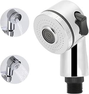 Side Switch Type Shampoo Shower Head, High Pressure Detachable Shower Head for Family Barber Shop, Head Hair Salon Shampoo Adapter, Shower Head Accessory for Bowl Pedicure Chair Spa Salon Hair Washing