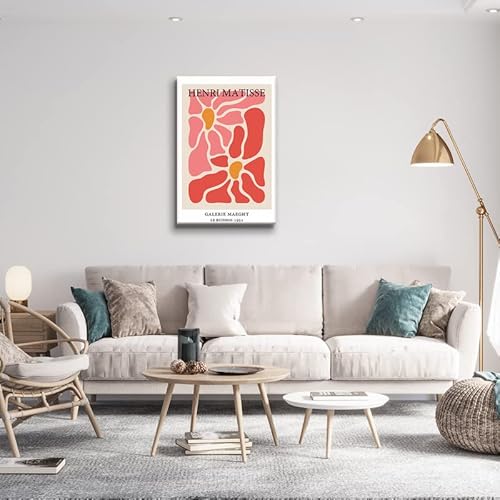 Qizee Matisse Wall Art Decor Poster Abstract Minimalist Wall Art Prints Aesthetic Pictures For Wall Decor 12X18 Inch Unframed #TOP4