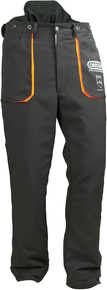 Yukon Pantalon de Sécurité Tronçonneuse Noir