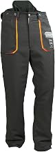 Oregon Yukon Safety Trousers Chainsaw Black | Class 1 protection, slim fit