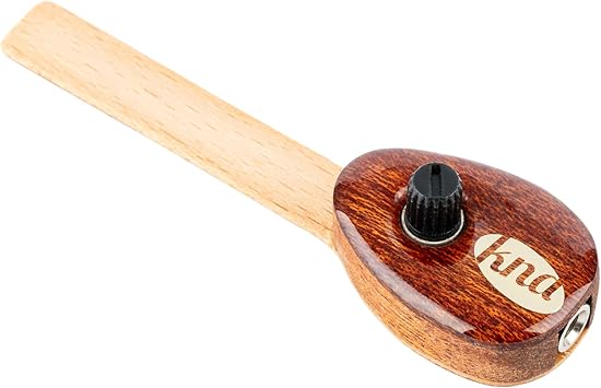 KNA BG-2 Bridge-Mounted Piezo Pickup Natural Saz Baglama Tone, Lightweight and Portable, Onboard Volume Control, Easy Installation, Passive Electronics, No Battery Required, Handcrafted in Europe