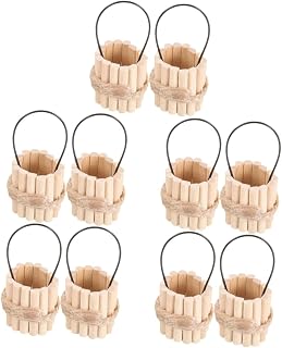 NOLITOY 10 Pçs Brinquedos De Casa De Bonecas Decorações De Casa Para Baldes De Casa Para Crianças Móveis Infantis Material De Limpeza Para Casa De Bonecas Balde Esfregão Balde Mini Casa