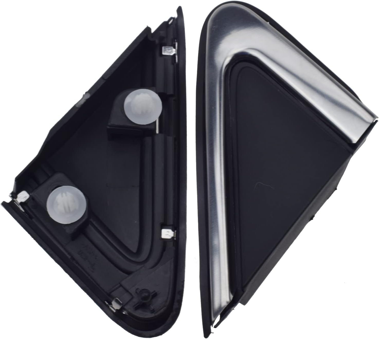 A Pair Left & Right Mirror Corner Cover Fender Trim For Nissan Sentra 2013-2019