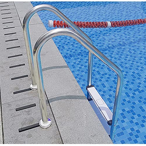 Escalera para piscina 2 peldaños acero inoxidable miniatura 5