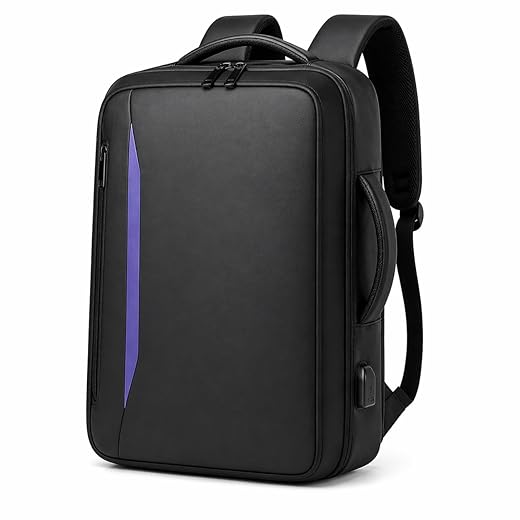 Mochila Executiva Impermeável para Notebook Reforçada Antifurto com USB – Masculina Feminina para Trabalho, Viagem e Escola