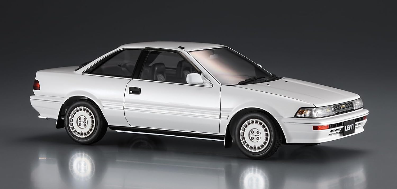 Hasegawa HC36 1/24 Toyota Corolla Levin EA92GT Apex Model Building