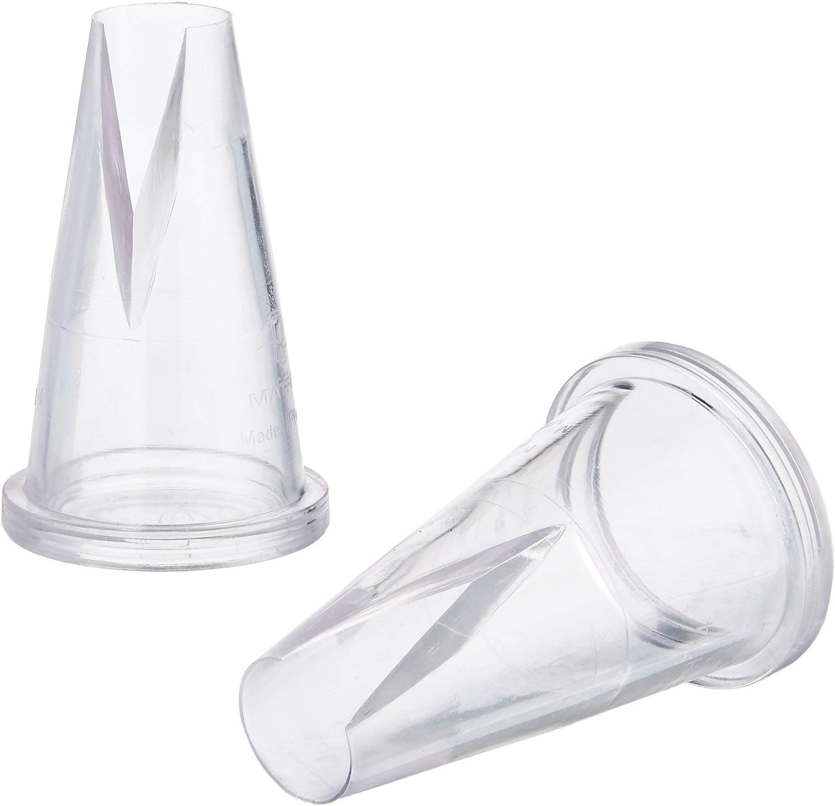 Matfer Bourgeat Polycarbonate Saint Honore Pastry Tips, 18/32", Pack of 2