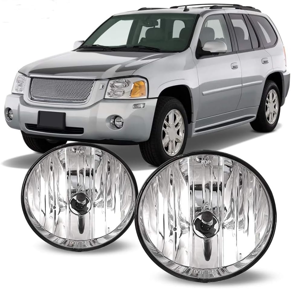 Winjet OEM Series for [2002 2003 2004 2005 2006 2007 2008 2009 GMC Envoy] Driving Fog Lights