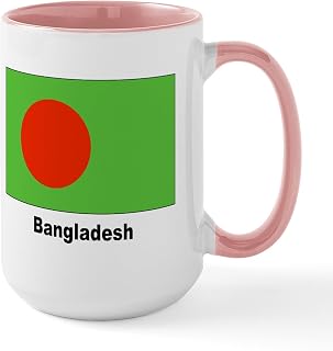 CafePress Bangladesh Flag Large Mug 15 oz (444 ml) Ceramic Coffee Mug