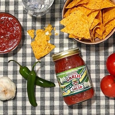 Pepper Palace Original Garlic Medium Salsa