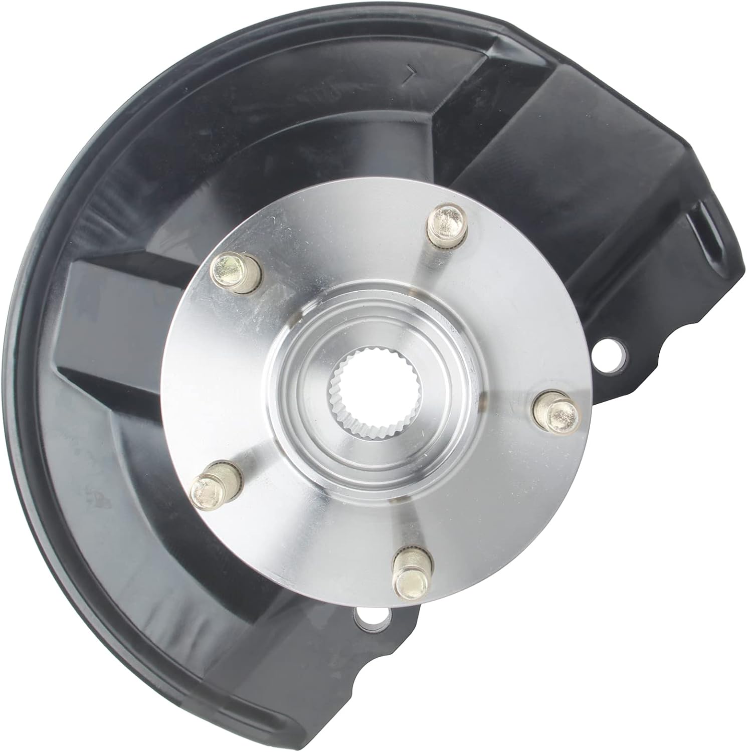 Steering Knuckle Wheel Hub Bearing Assembly Front Left Driver Compatible with Caliber 2007-2012 Compass Patriot 2007-2017 w/o Off Road Package 698-411