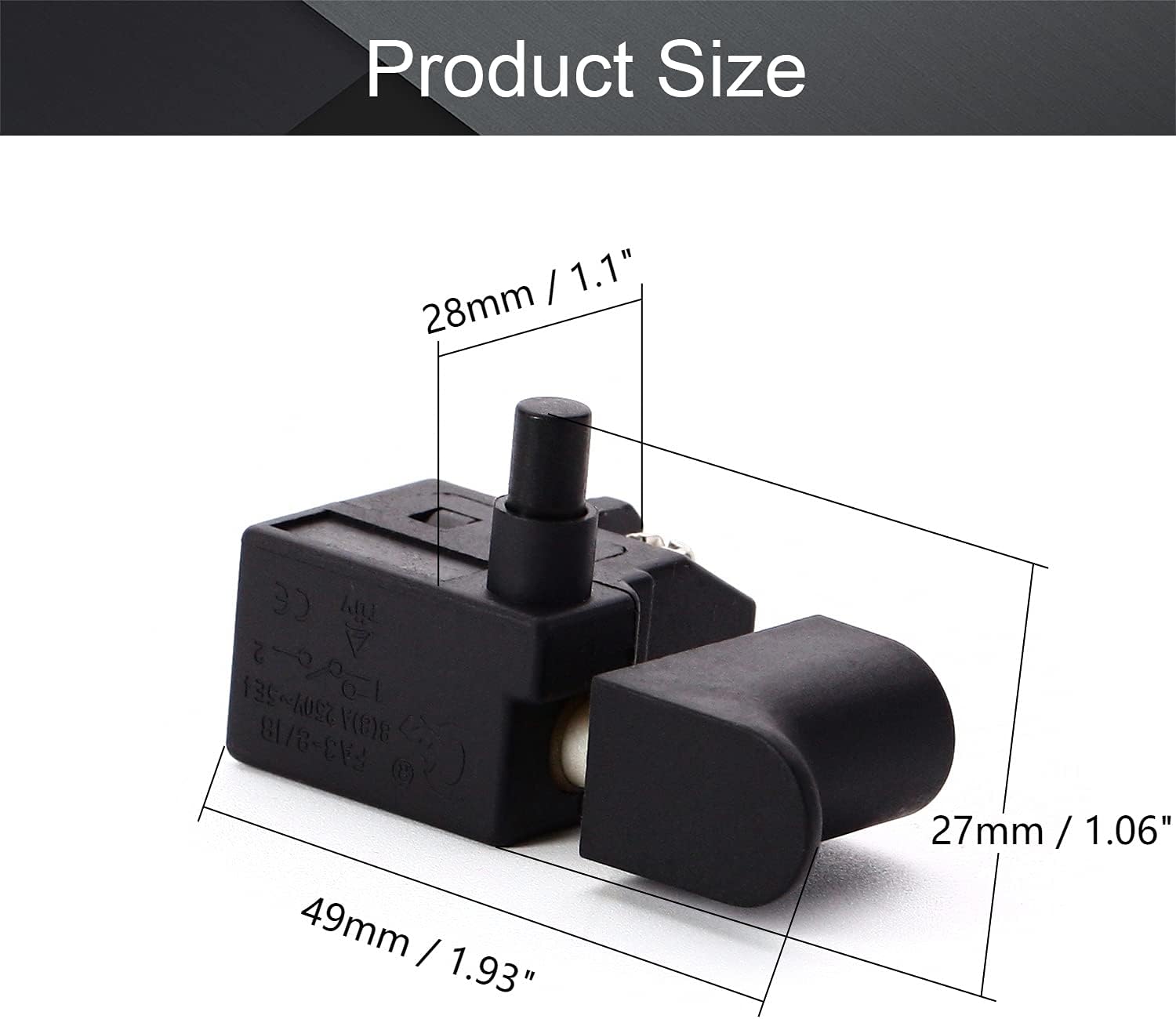 Fielect Electric Drill Hammer Trigger Switch for Bosch NO.17 4100 Series Electric Drill Hammer Tool
