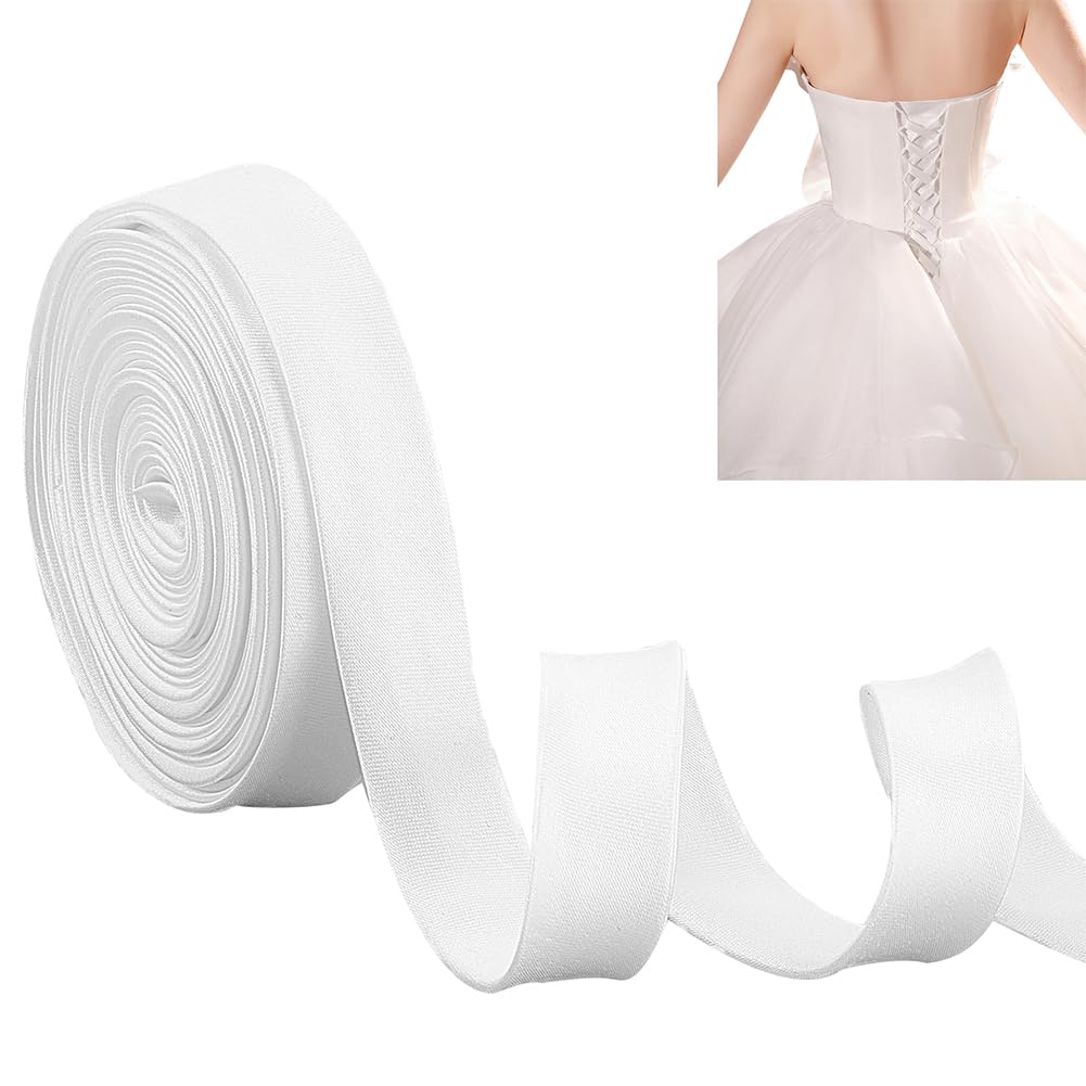 Amazon.com: AHANDMAKER 137.8 Inch Cotton Satin Ribbon, Women's Tie