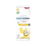 WaterWipes Sensitive+ Bathing Wipes, 3-In-1 Cleans, Cares, Protects, 99.9% Water, Unscented & Hypoallergenic, 16 Count (1 Pack)