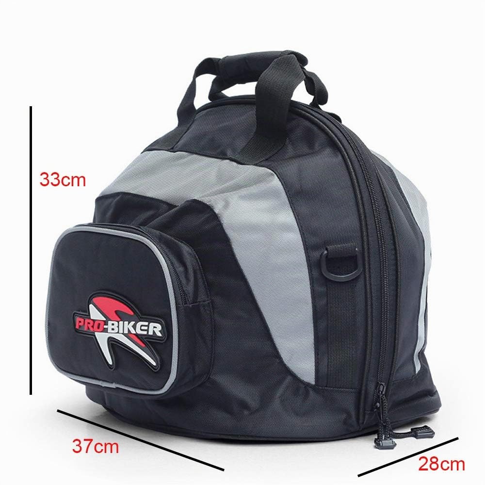 Étui de transport étanche de grande capacité pour casque de moto - 30,5 cm - Sac de rangement - Sac de protection pour casque de moto
